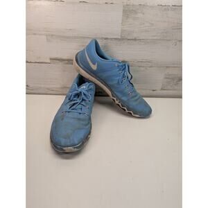 Nike Flywire Shoes Air Max Shoes Blue White Running Shoes Men's 16 723987-401
